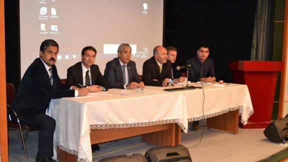 İl Milli Eğitim Müdürümüz Sayın Mehmet Emin KORKMAZ Başkanlığında Müdürler Toplantısı Yapıldı