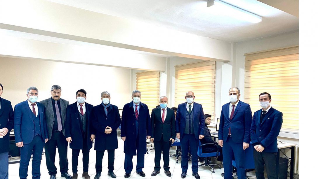 Daire Başkanlarımızın Şehit Mesut Ardıç Anadolu İmam Hatip Lisesini Ziyareti