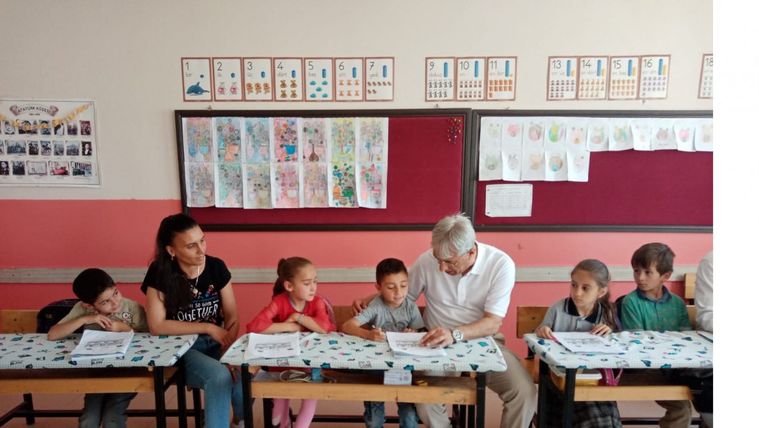 İlçe Milli Eğitim Müdürümüz Sayın Mutluk ÖZDEN'in Kanuni İlkokulu Ziyareti