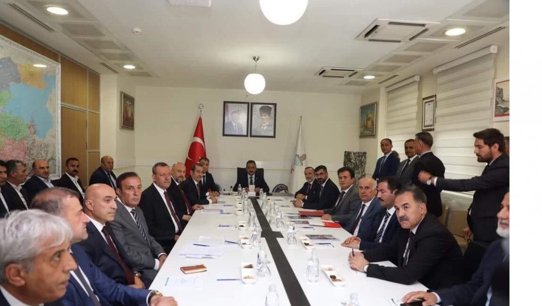 Milli Eğitim Bakanımız Sayın Prof. Dr. Mahmut ÖZER, Bitlis İl Eğitim Değerlendirme Toplantısına Katıldı