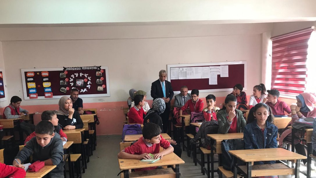 İlçe Milli Eğitim Müdürümüz Sayın Mutluk ÖZDEN'in Ovakışla İMKB YBO, Gölgören Köyü İlkokulu ve Alpaslan Ortaokulu Ziyareti