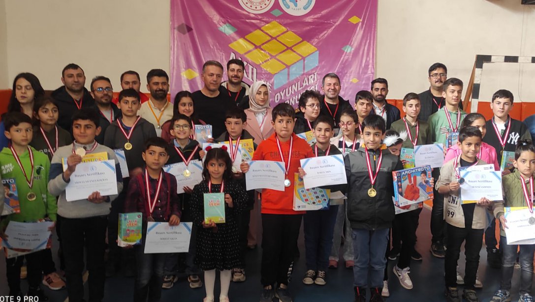 Türkiye Akıl ve Zeka Oyunları İl Turnuvasında İlçemiz Öğrencilerinin Büyük Başarısı